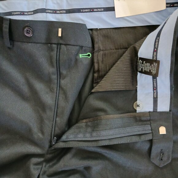 Tommy Hilfiger Mens Pants Marine Navy Blue Size 36X30 Dress Pant CA # 07043 - Picture 5 of 10